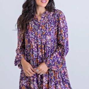 Karlie Harvest Floral Dress NWOT